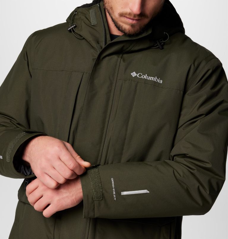 Men's Landroamer Sherpa Lined Jacket - Tall, Color: Greenscape, image 7