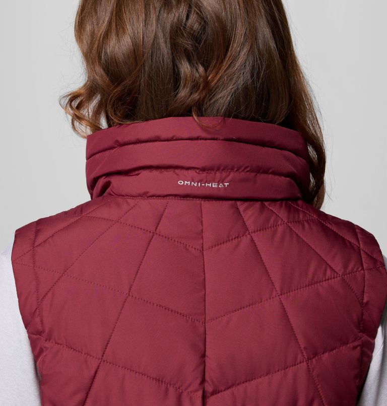 Women's Heavenly II Long Vest, Color: Rich Wine, image 7