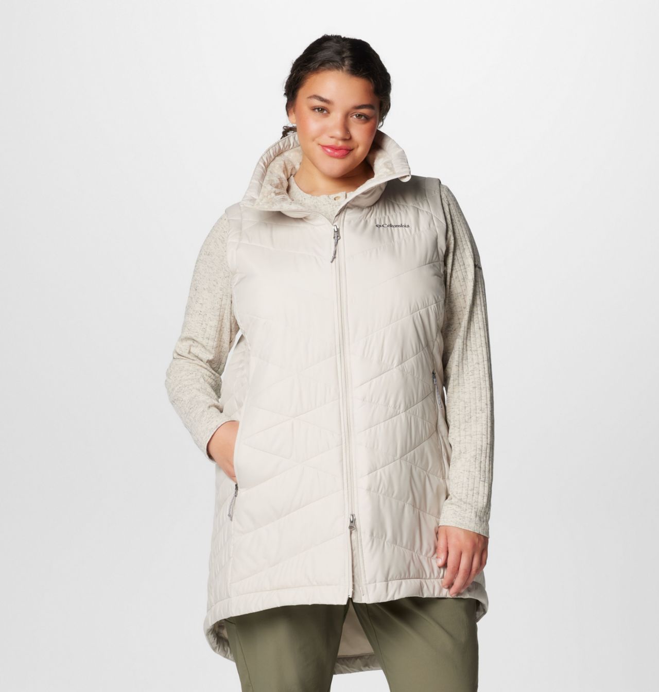 Women's Heavenly™ II Long Vest - Plus Size 1
