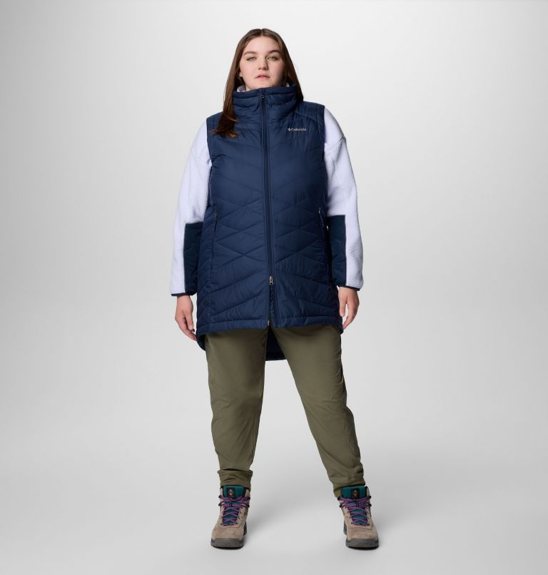 Manteau long Heavenly II pour femmes – Grandes tailles, Color: Collegiate Navy, image 3