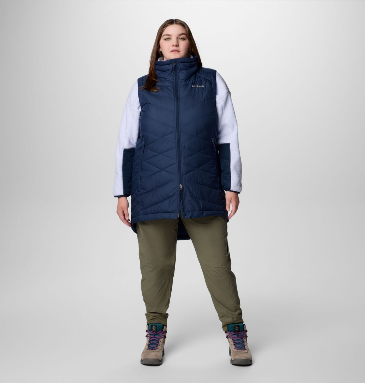 Women's Heavenly™ II Long Vest - Plus Size 3