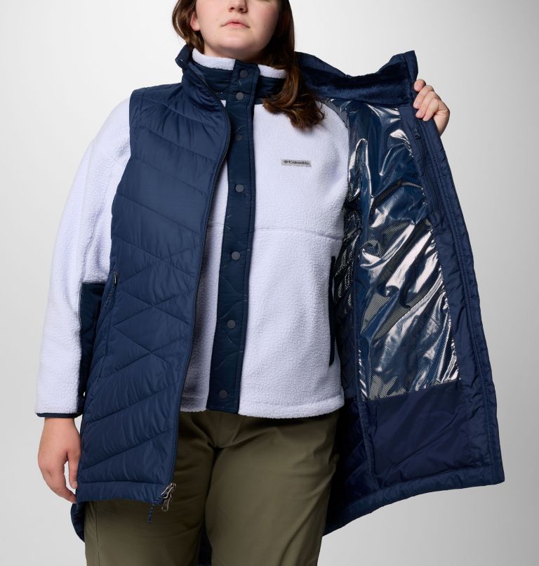Manteau long Heavenly II pour femmes – Grandes tailles, Color: Collegiate Navy, image 6