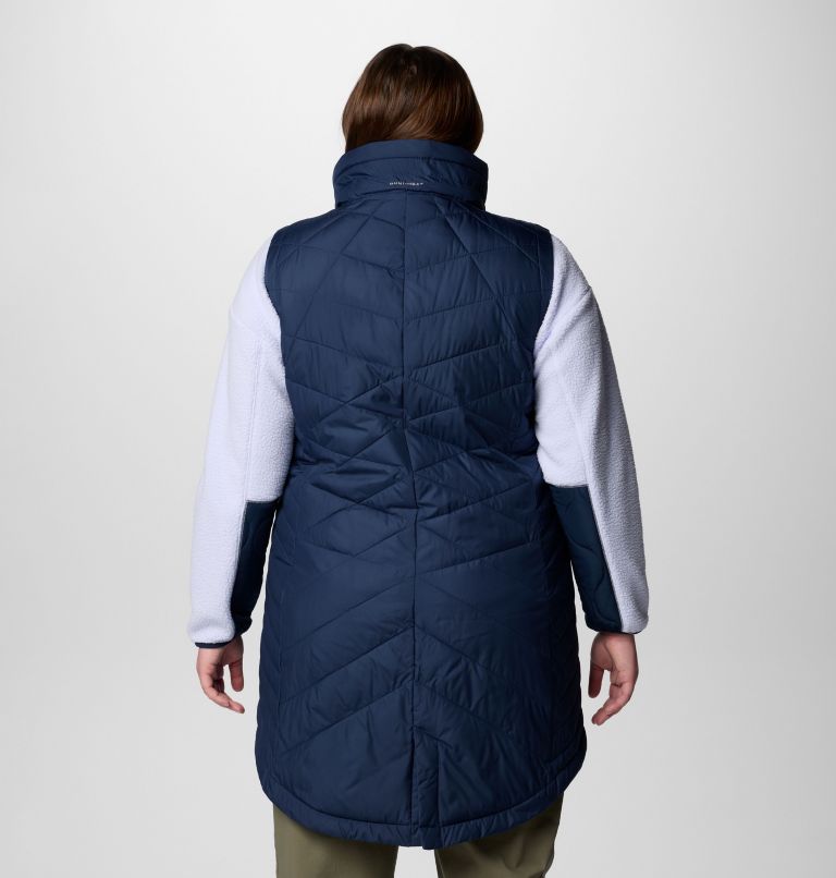 Manteau long Heavenly II pour femmes – Grandes tailles, Color: Collegiate Navy, image 2