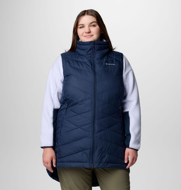 Manteau long Heavenly II pour femmes – Grandes tailles, Color: Collegiate Navy, image 1