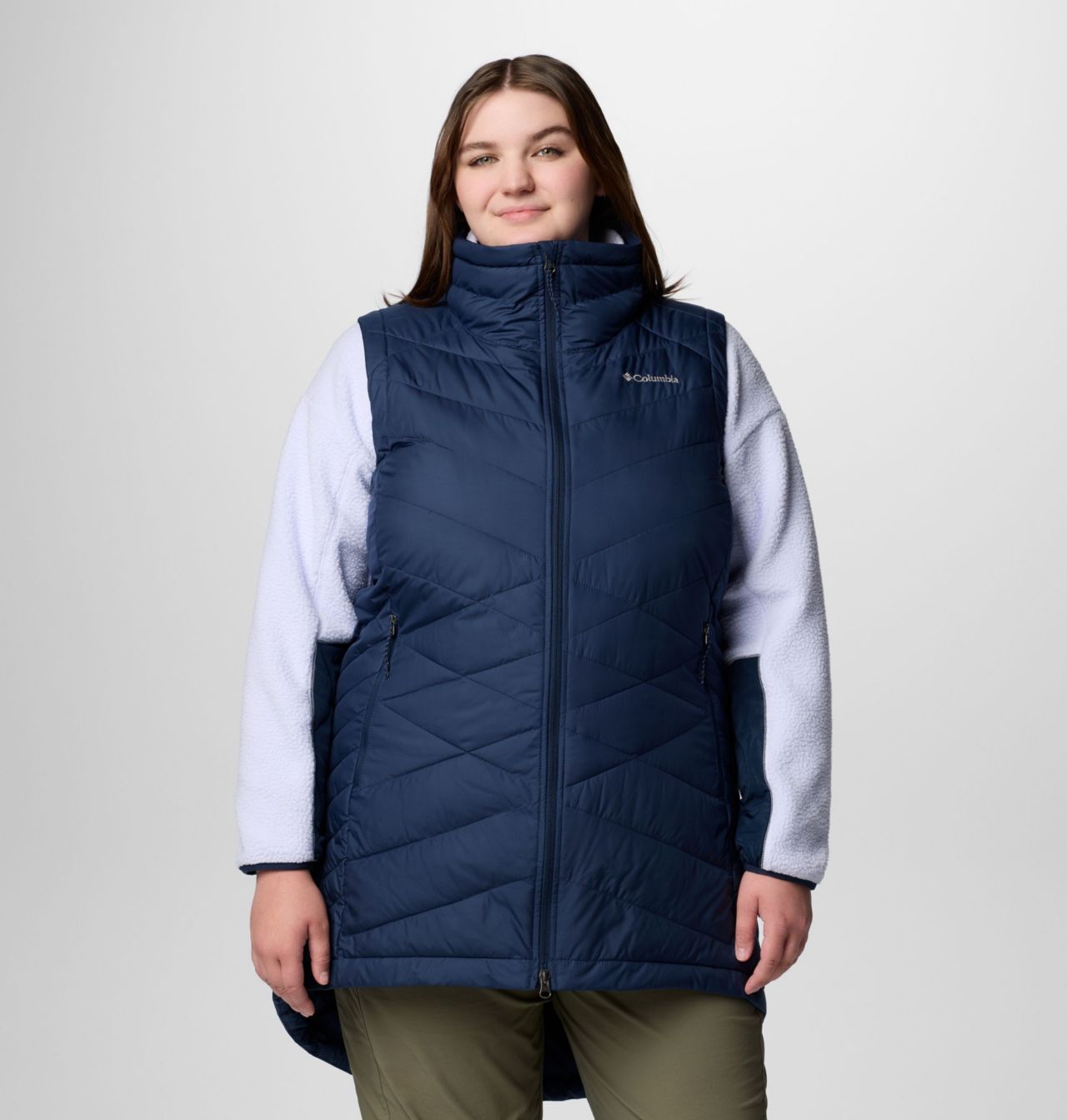 Women's Heavenly™ II Long Vest - Plus Size 1