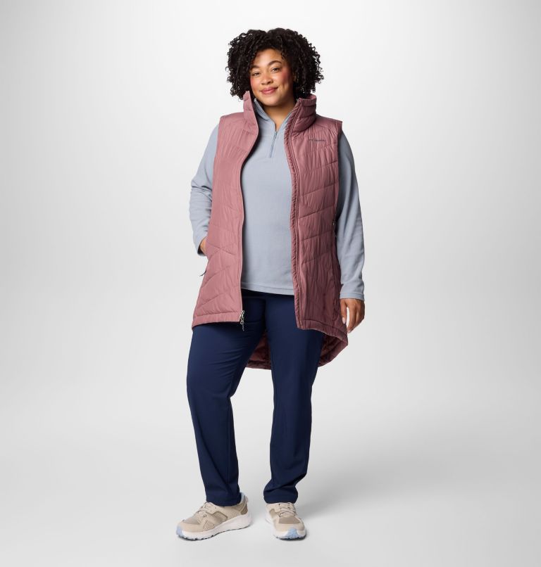 Manteau long Heavenly II pour femmes – Grandes tailles, Color: Fig, image 3
