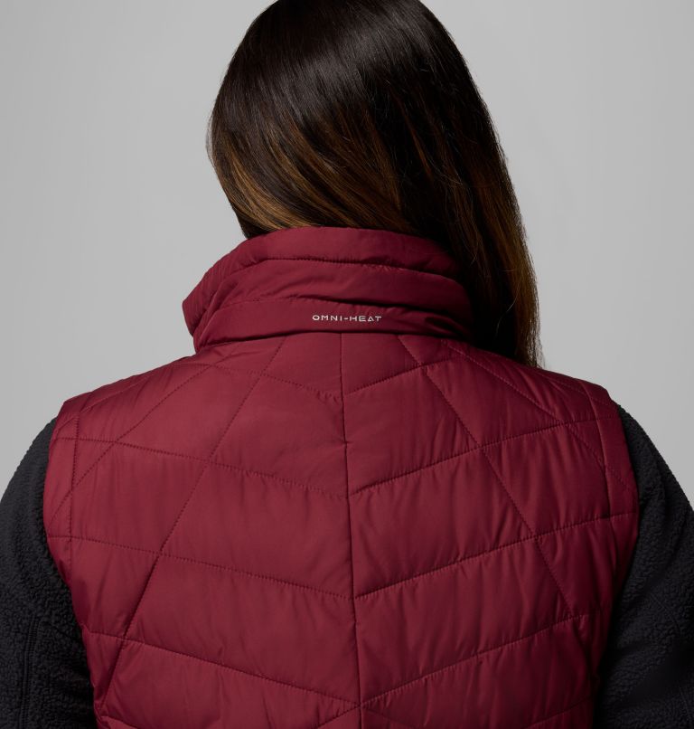 Women's Heavenly II Long Vest - Plus Size, Color: Rich Wine, image 10