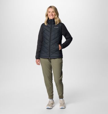 Women's Heavenly II Insulated Gilet, Color: Black, image 3