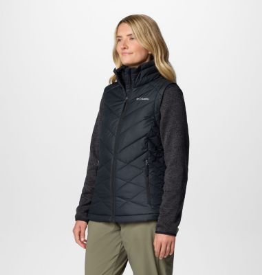 Women's Heavenly II Insulated Gilet, Color: Black, image 4
