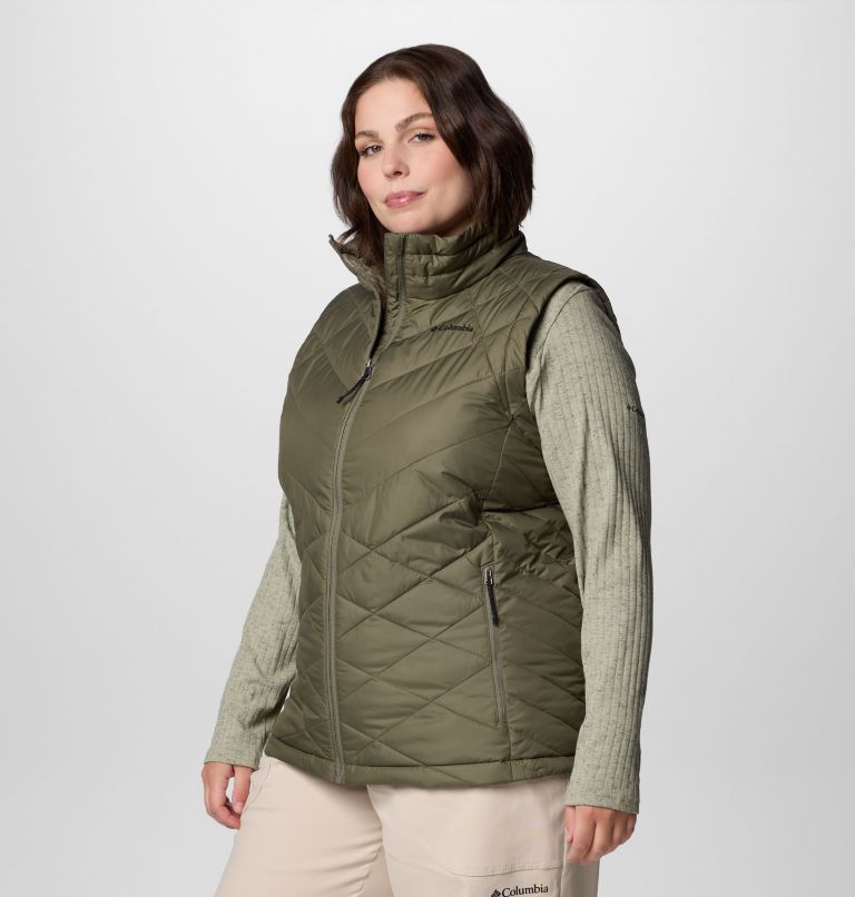 Women's Heavenly II Vest - Plus Size, Color: Stone Green, image 4