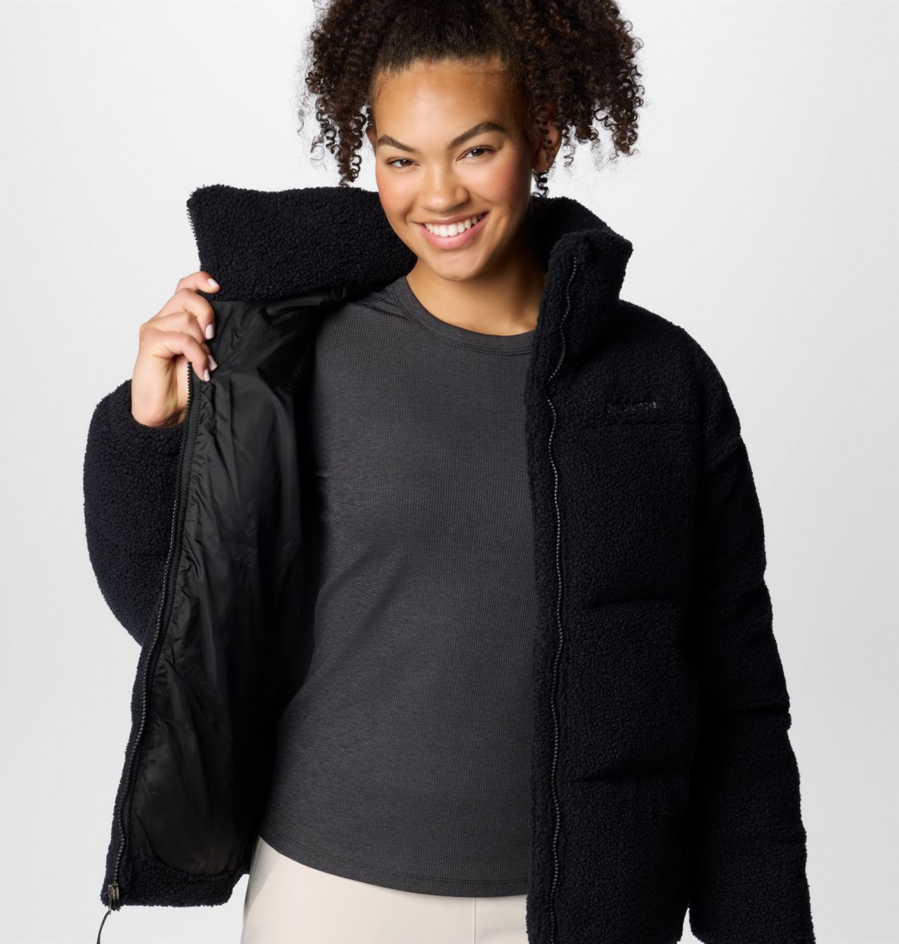 Women's Puffect™ Sherpa Jacket | 010 | S 6