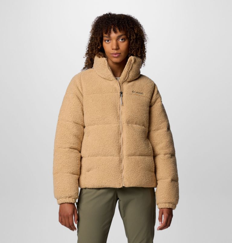 Columbia Women s Puffect Sherpa Jacket Canoe L