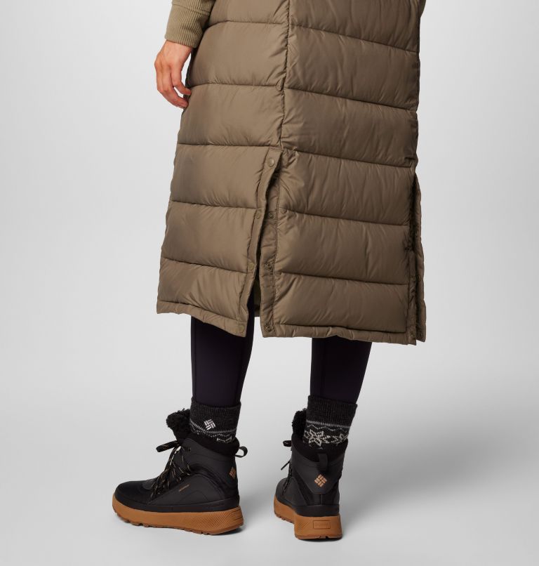 Women's Pike Lake Long Vest, Color: Stone Green, image 7