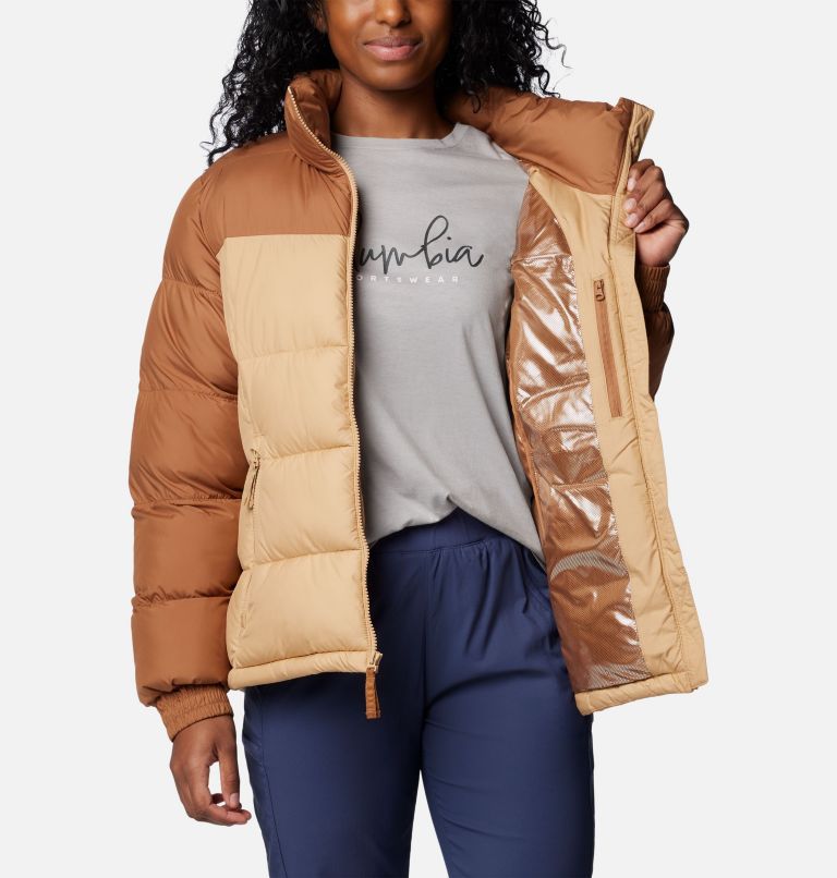 Women's Pike Lake III Insulated Puffer Jacket, Color: Camel Brown, Canoe, image 5