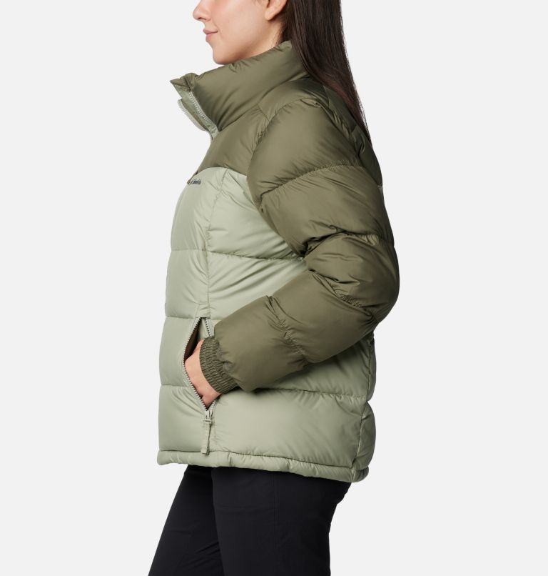 Pike Lake III isolierte Puffer Jacke für Frauen, Color: Stone Green, Safari, image 3