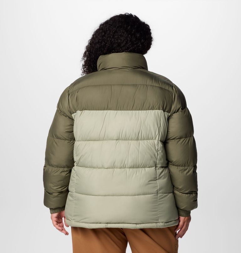 Women's Pike Lake Full Zip Jacket - Plus Size, Color: Stone Green, Safari, image 2