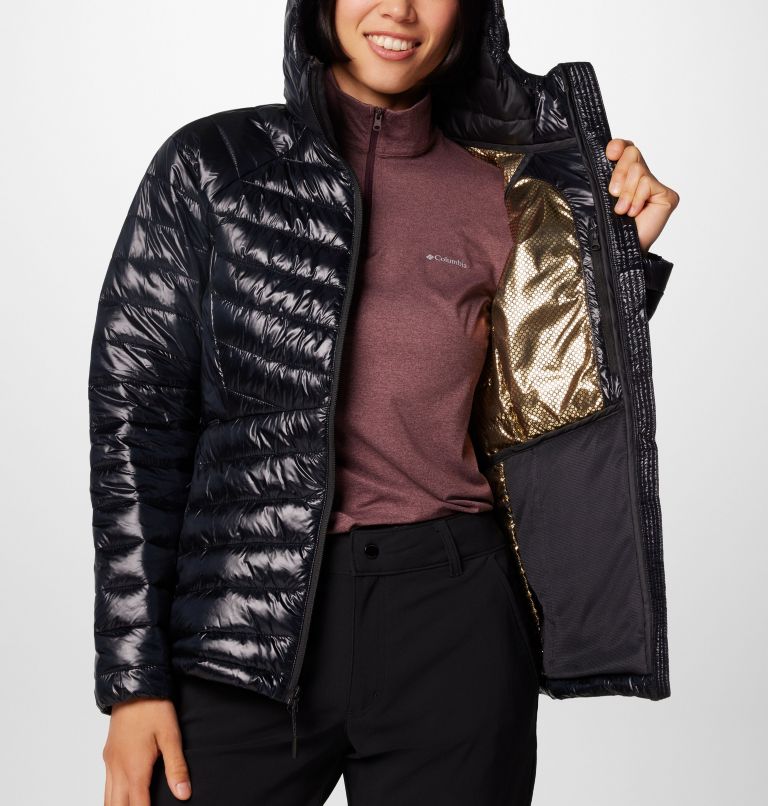 Women's Labyrinth Loop II Hooded Jacket, Color: Black, image 7