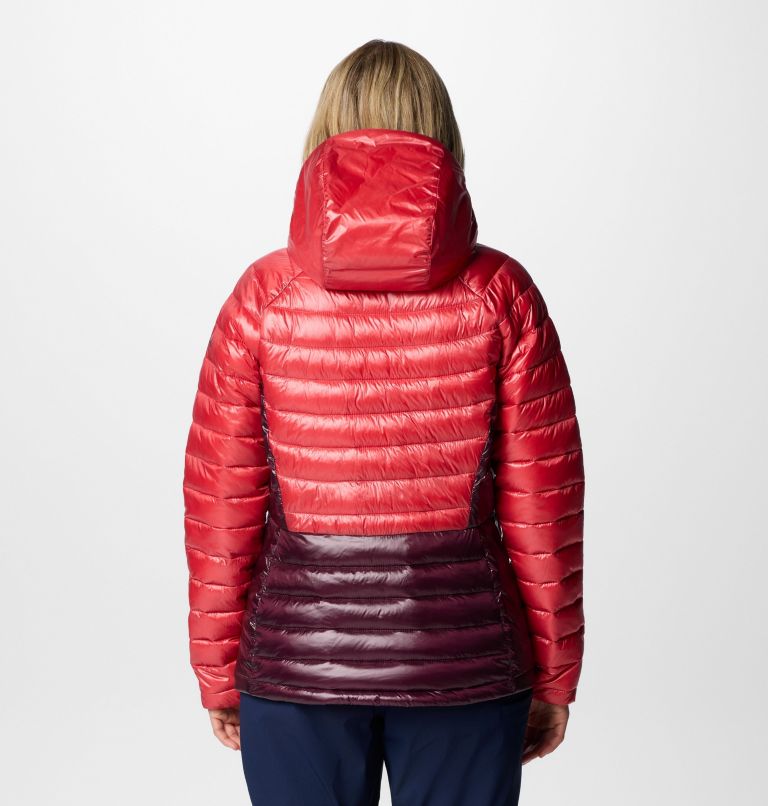 Women's Labyrinth Loop II Hooded Jacket, Color: Daredevil, Moonvista, image 2