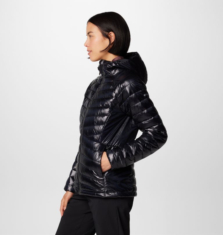 Women's Labyrinth Loop II Insulated Hooded Jacket, Color: Black, image 4