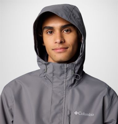 Columbia Herren Hikebound II Jacke - Wasserdicht, Atmungsaktiv, Mit Omni-Tech, Verstellbarem Saum & Kapuze
