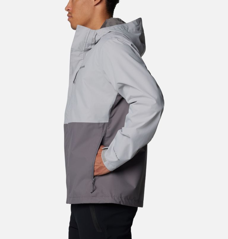 Chaqueta impermeable Hikebound II para hombre, Color: Columbia Grey, City Grey, image 3