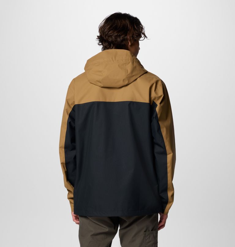 Men's Hikebound II Jacket, Color: Delta, Black, image 2