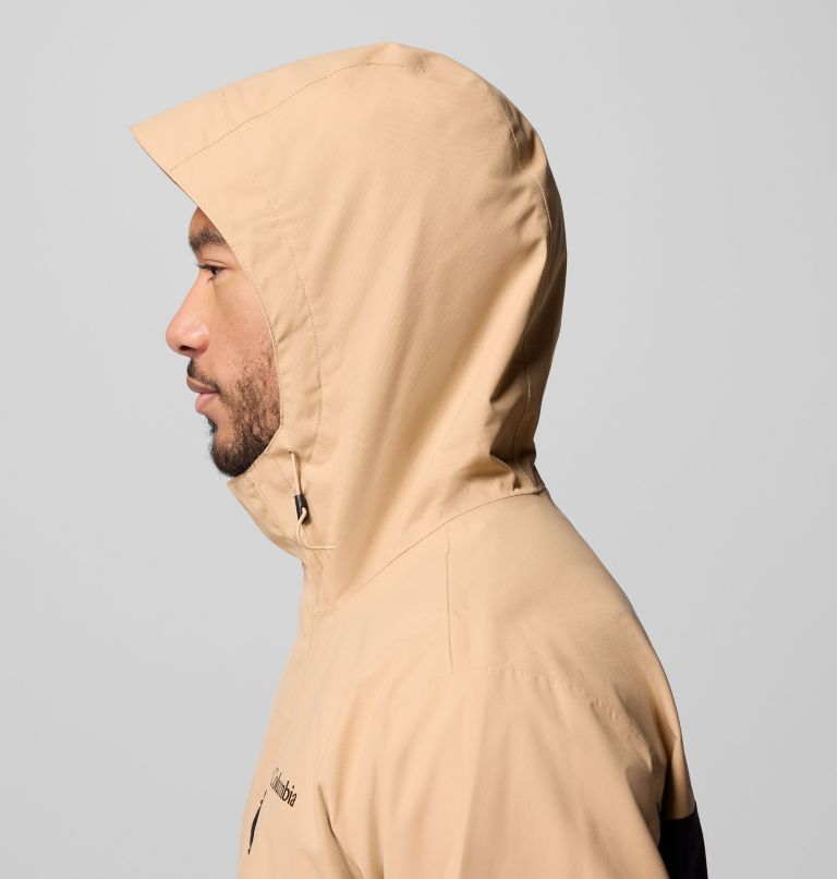 Men's Hikebound II Jacket, Color: Canoe, Black, image 8