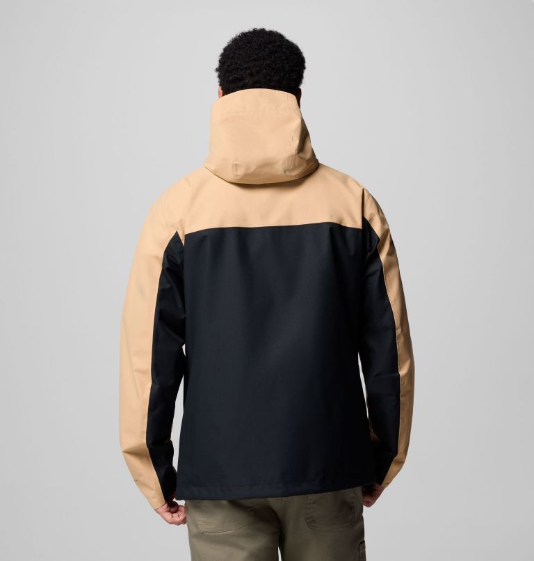Men's Hikebound II Jacket, Color: Canoe, Black, image 3