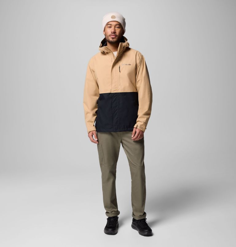 Men's Hikebound II Jacket, Color: Canoe, Black, image 2