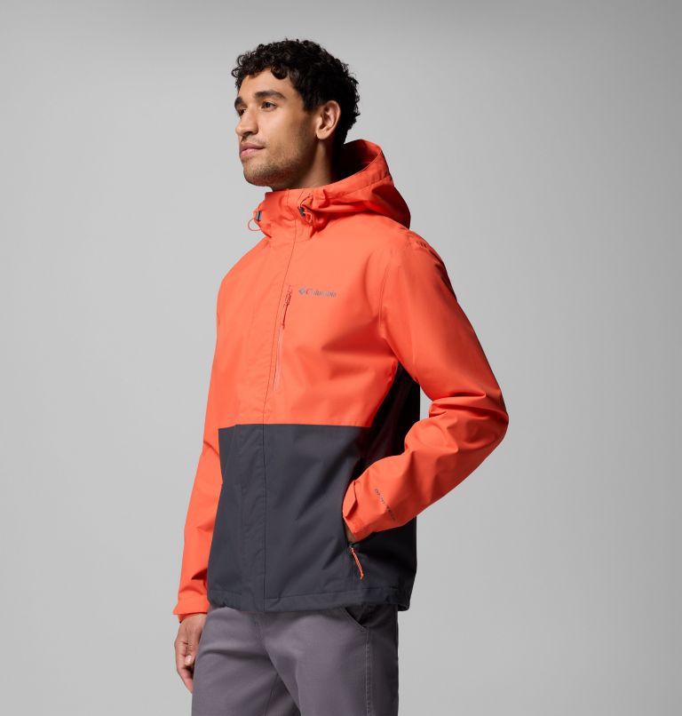 Men's Hikebound II Jacket, Color: Zing, Shark, image 4