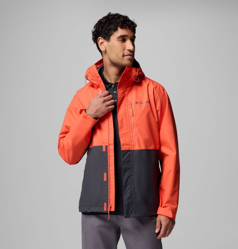 Men's Hikebound II Jacket, Color: Zing, Shark, image 5