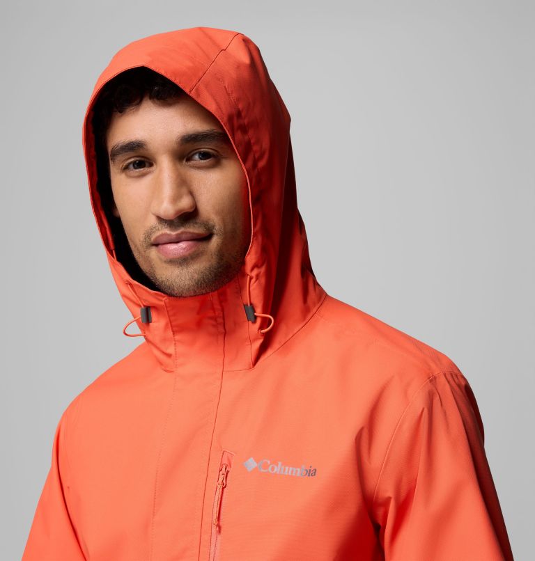 Men's Hikebound II Jacket, Color: Zing, Shark, image 7