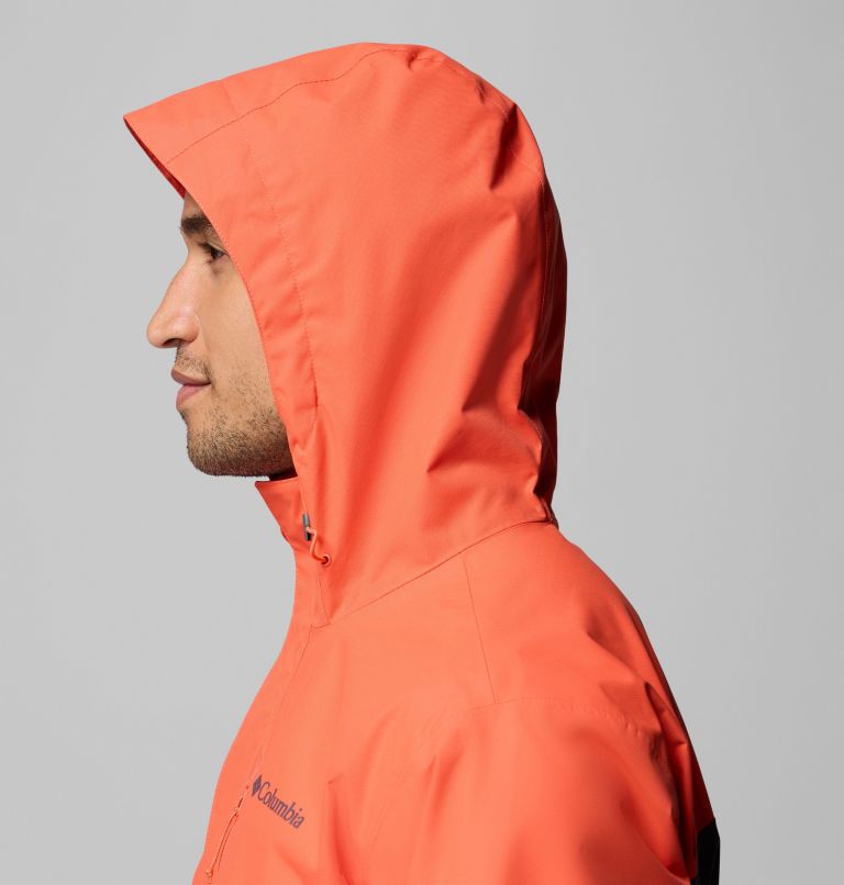 Men's Hikebound II Jacket, Color: Zing, Shark, image 8