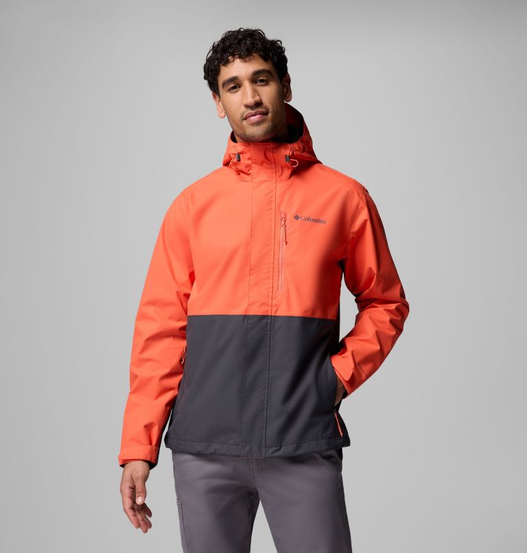 Men's Hikebound II Jacket, Color: Zing, Shark, image 1