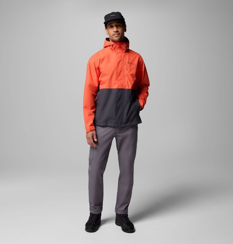 Men's Hikebound II Jacket, Color: Zing, Shark, image 2