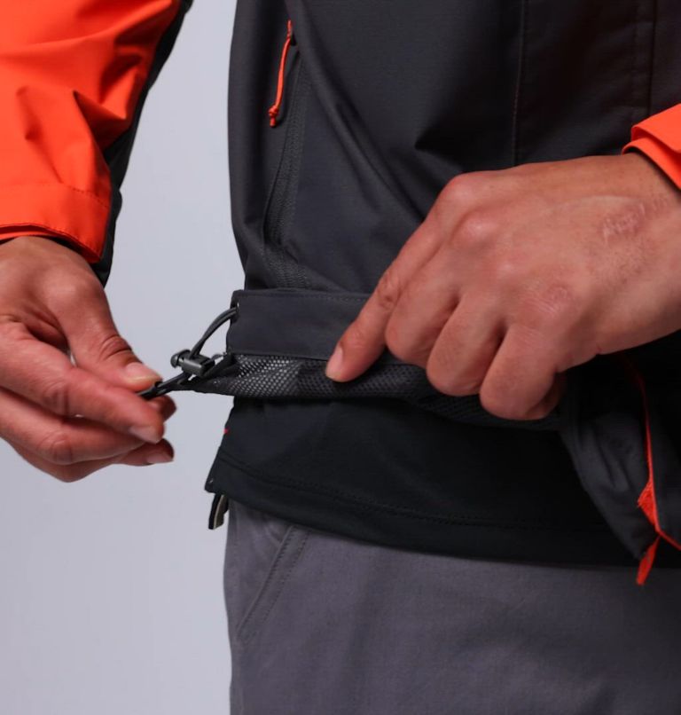 Men's Hikebound II Jacket, Color: Zing, Shark