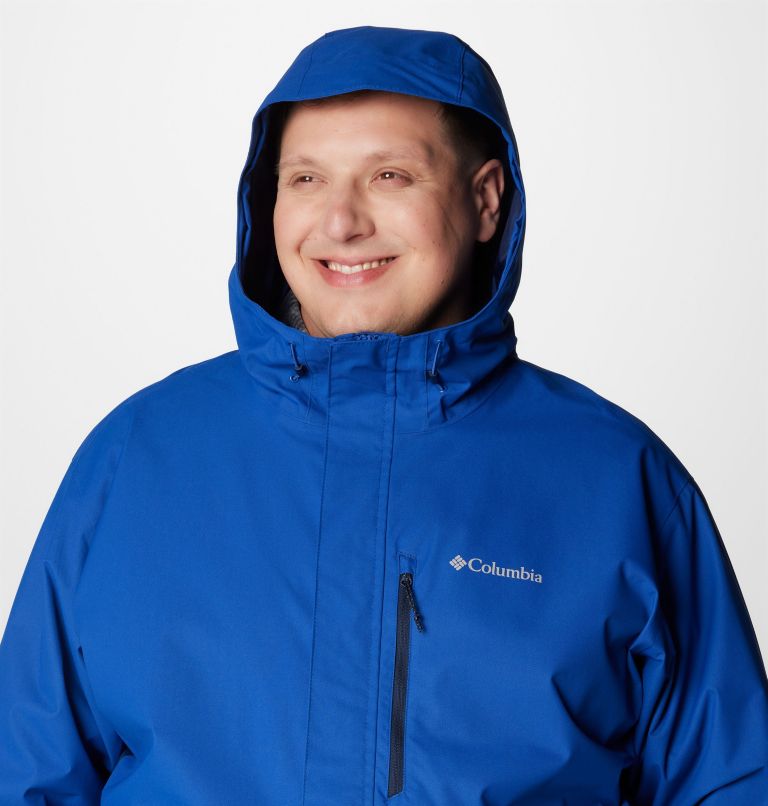 Men's Hikebound II Jacket - Big, Color: Mountain Blue, Collegiate Navy, image 5
