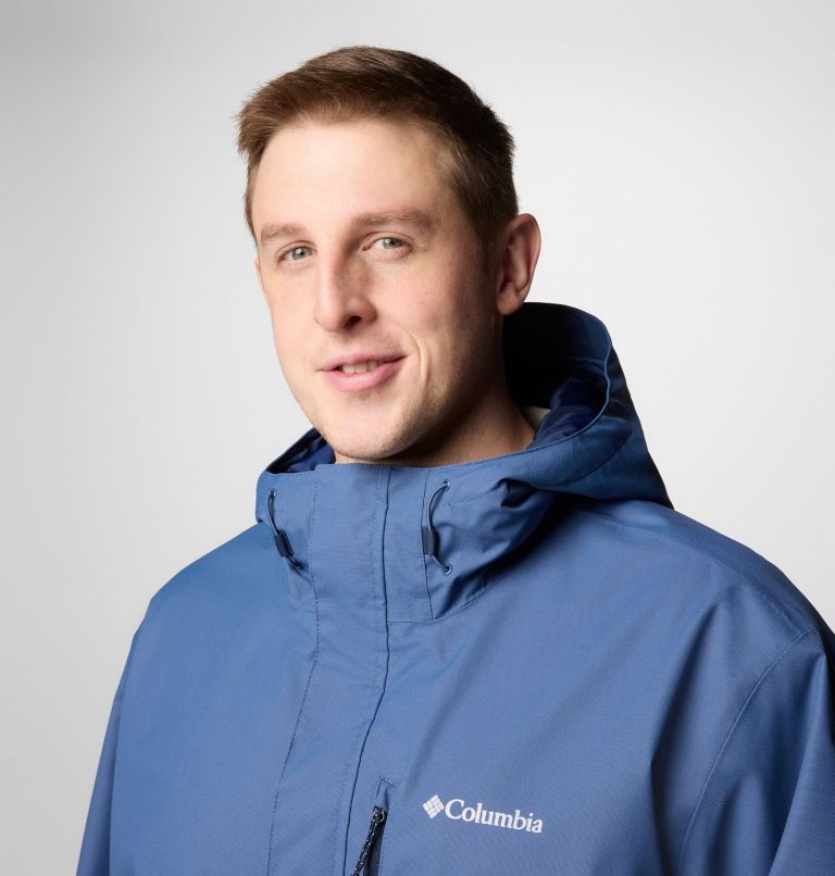 Men's Hikebound II Jacket - Big, Color: Dark Mountain, Collegiate Navy, image 5