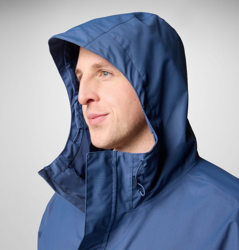 Men's Hikebound II Jacket - Big, Color: Dark Mountain, Collegiate Navy, image 6