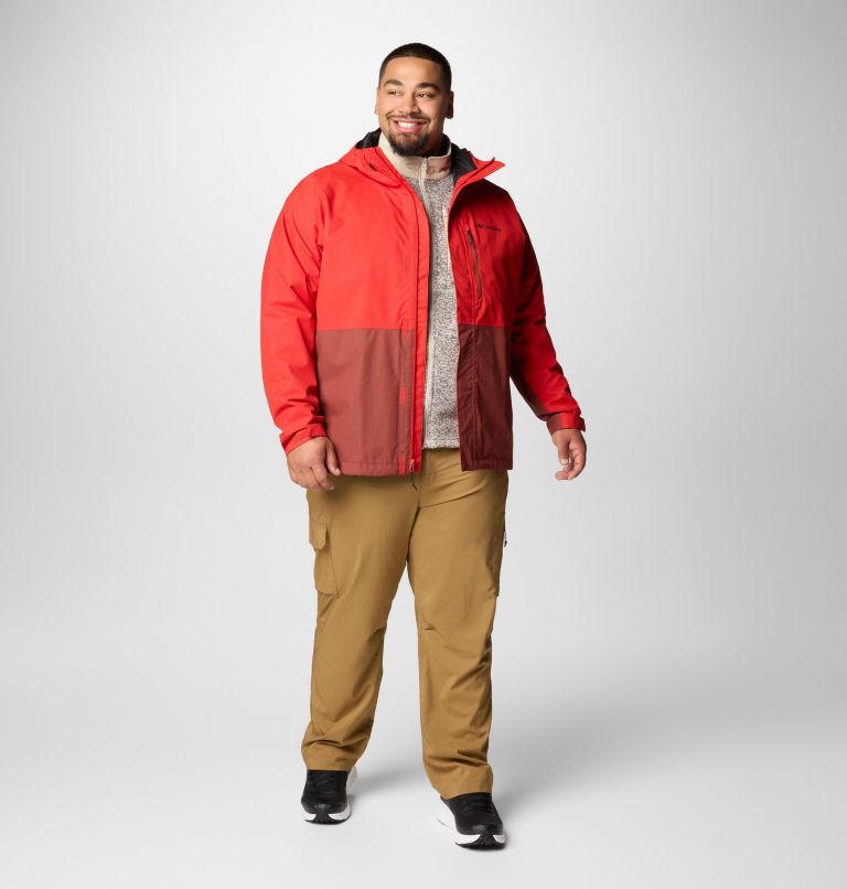 Men's Hikebound II Jacket - Big, Color: Sail Red, Spice, image 3