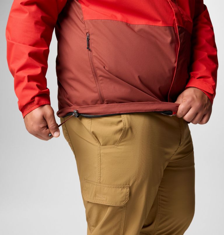 Men's Hikebound II Jacket - Big, Color: Sail Red, Spice, image 7