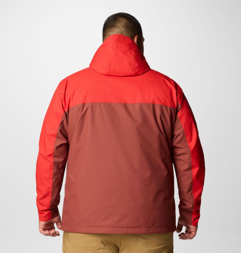 Men's Hikebound II Jacket - Big, Color: Sail Red, Spice, image 2
