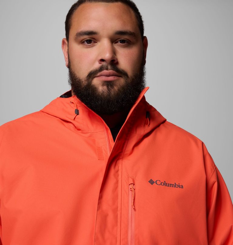 Men's Hikebound II Jacket - Big, Color: Zing, Shark, image 6