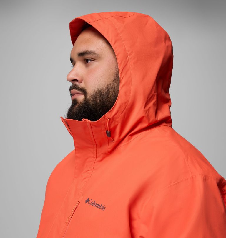 Men's Hikebound II Jacket - Big, Color: Zing, Shark, image 7