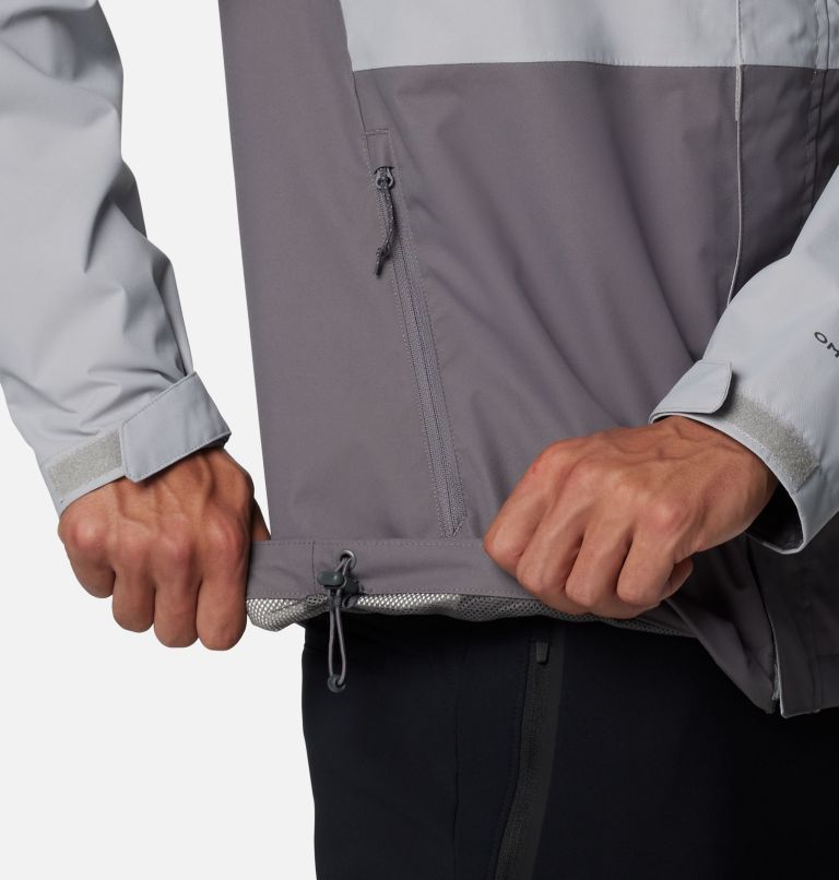 Men's Hikebound II Jacket - Tall, Color: Columbia Grey, City Grey, image 6