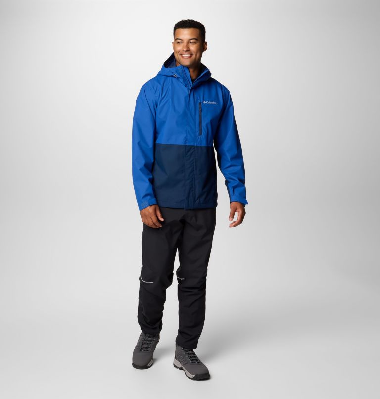 Men's Hikebound II Jacket - Tall, Color: Mountain Blue, Collegiate Navy, image 3