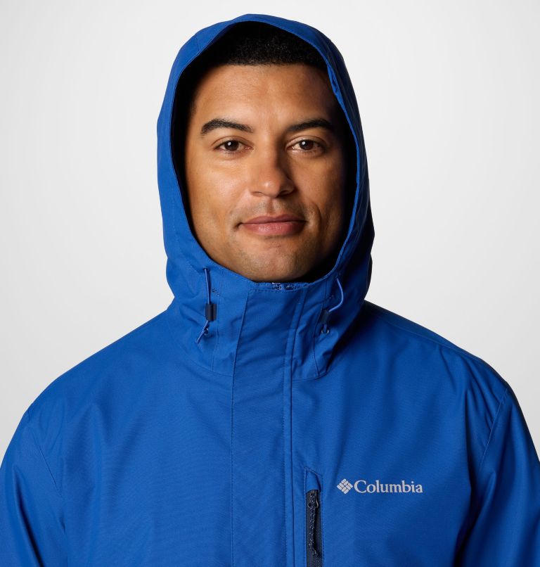 Men's Hikebound II Jacket - Tall, Color: Mountain Blue, Collegiate Navy, image 5