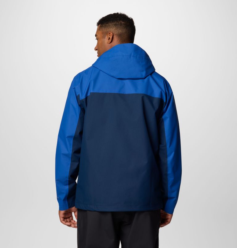 Men's Hikebound II Jacket - Tall, Color: Mountain Blue, Collegiate Navy, image 2