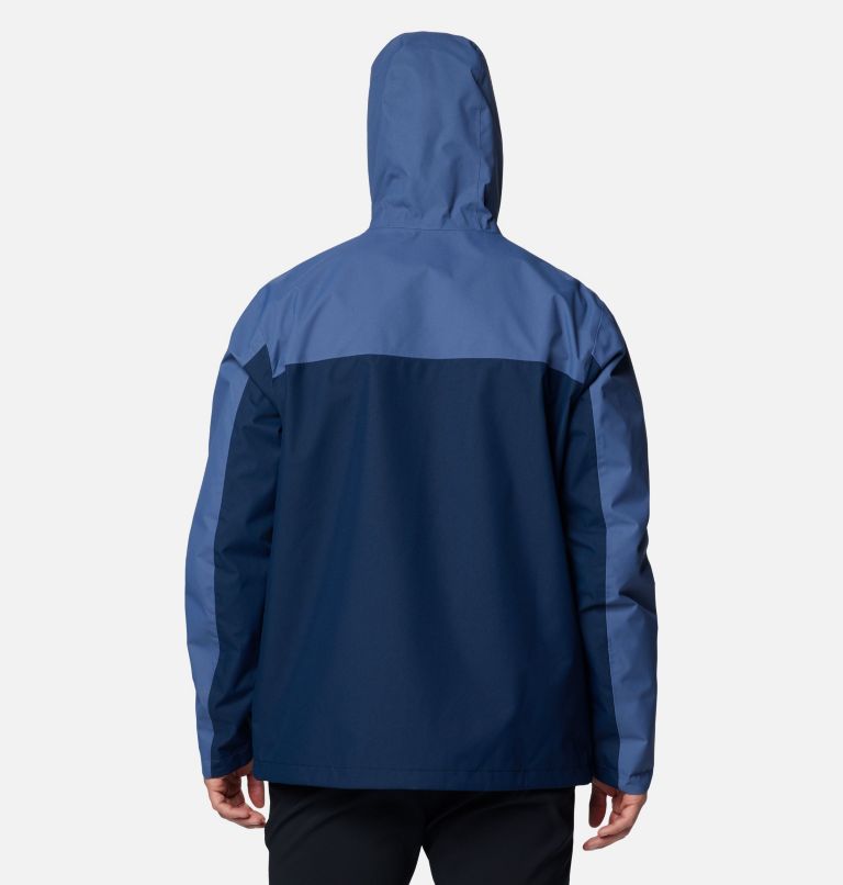 Men's Hikebound II Jacket - Tall, Color: Dark Mountain, Collegiate Navy, image 2