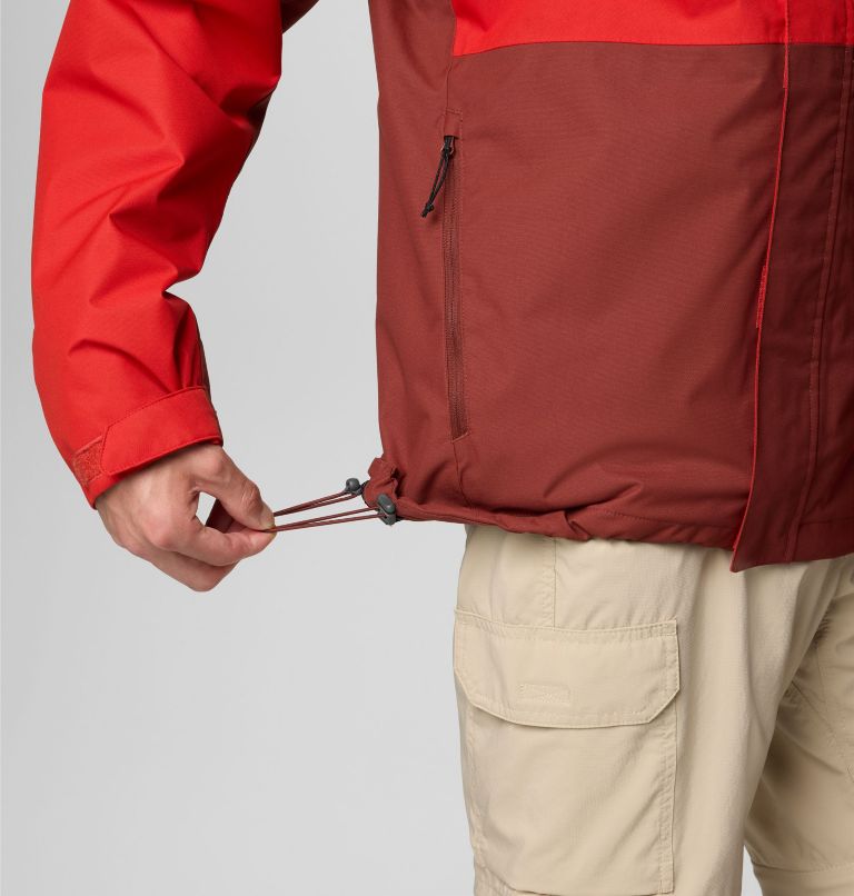Men's Hikebound II Jacket - Tall, Color: Sail Red, Spice, image 6